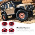 thumbnail image 3 of Moyeu de Roue de Voiture RC, Moyeu de Roue de Voiture RC Universel Rétro 10 Trous Carrés pour Redcat Gen 8 7, 3 of 7