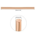 thumbnail image 2 of Uxcell Pure Copper Round Rod Diameter Length Solid Copper Rod Lathe Bar Stock for Metal Craft 15 x 354mm 1pcs, 2 of 7