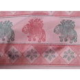 thumbnail image 4 of oneOone Organic Cotton Voile Fabric Floral & Elephant Block Printed Fabric 1 Yard 42 Inch Wide, 4 of 4