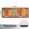 thumbnail image 5 of Kitchen Rugs Sets Of 2,Pioneer Flower Floral Print Pattern Anti Fatigue Kitchen Mat Rugs Non Slip Washable,Decorative Kitchen Floor Mats for Kitchen,Sink,Laundry,17X47 Inch, 5 of 5