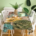 thumbnail image 5 of Rectangle Table Cloth, Waterproof Heavy Duty Vinyl Tablecloths, Wipeable Washable Table Cover Floral Rustic Seasonal Table Cover for Party Picnic Dinner Decor (Boho, 60" X 102"), 5 of 7