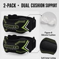 thumbnail image 3 of GADE 2-Pack Knee Strap, Adjustable Knee Brace Tendon Support Band for Running, Jumpers Knee, 3 of 7