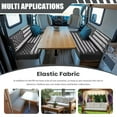 thumbnail image 3 of XYZCANDO Gray USA Flag RV Dinette Cushion Covers Comfortable Camper Accessories Couch Cover 2 Cushion Sofa Furniture Covers 1 Backrest Cover and 1 Bench Cover Grey, 3 of 7