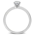 thumbnail image 4 of Created Forever Women's 1/2 CT Lab Created Diamond 14K White Gold Solitaire Engagement Ring (H-I, SI-I1), 4 of 9