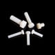 thumbnail image 4 of 10pcs M10 * 25 Tornillos de plástico cabeza Tornillos hexagonales Tornillos hexagonales Herramienta blanca Yotijar Los tornillos de titanio, 4 of 9