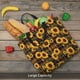 thumbnail image 5 of Easygdp Brown Blue Plaid Sunflower Bolsa Tote para Mujer, Bolso de Hombro para Trabajo, Playa, Viajes, Compras y Supermercado, 5 of 7