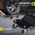 thumbnail image 3 of Garvee Car Dolly Set of 2, Heavy Duty Wheel Dolly with 360° Rotatable Wheels, 3000lbs Capacity, Black, 3 of 6