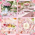 thumbnail image 6 of 120 Pcs Pink Floral Napkins, Disposable Watercolor Flower Napkin Spring Cocktail Napkins Decorative Blossom Dinner Napkin for Tea Party, Garden Party,Baby Shower,Bridal Shower, 6 of 6