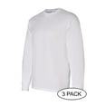 thumbnail image 2 of Gildan - Heavy Cotton™ Long Sleeve T-Shirt - 5400 - 3 Pack - Multi-Pack - White, 2 of 3