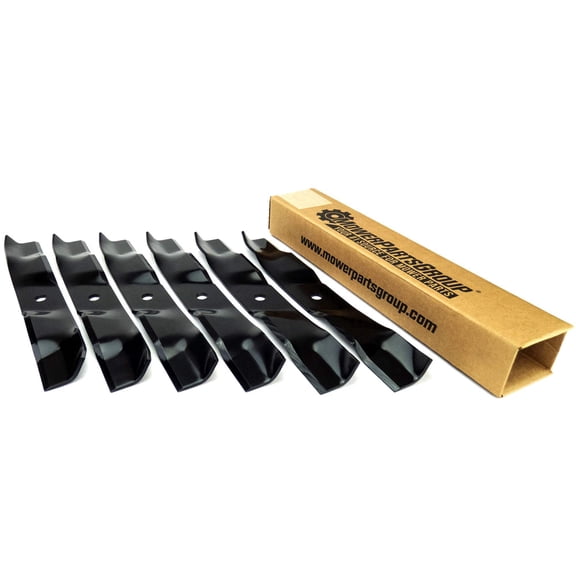(6) Heavy Duty Mulching Blades for Exmark 48" 1-403086, 1-403148, 103-2517