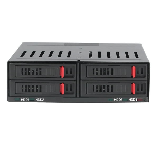 SATA Mobile Rack,4 Bay HDD Cage Bay HDD Cage HDD Mobile Rack Stylish and Modern