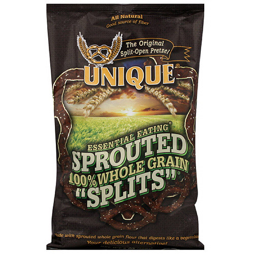 Unique Whole Grain Pretzels, 8 oz (Pack of 12)
