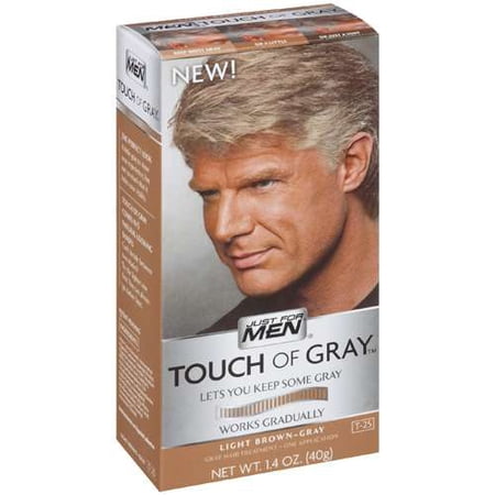 Just for Men Touch of Gray, Light Brown-Gray - Walmart.com