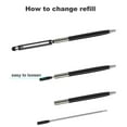 thumbnail image 4 of Stylus Pen 10 pcs, 2-in-1 Universal Touch Screen Stylus Ballpoint Pen For Smartphones Tablets 10 Extra Ink, 4 of 8