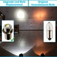 thumbnail image 3 of HQRP High Power Upgrade Bulb 3W LED 150-180LM 6-24V for Makita BML185 BML185W ML140 ML141 ML142, 3 of 10