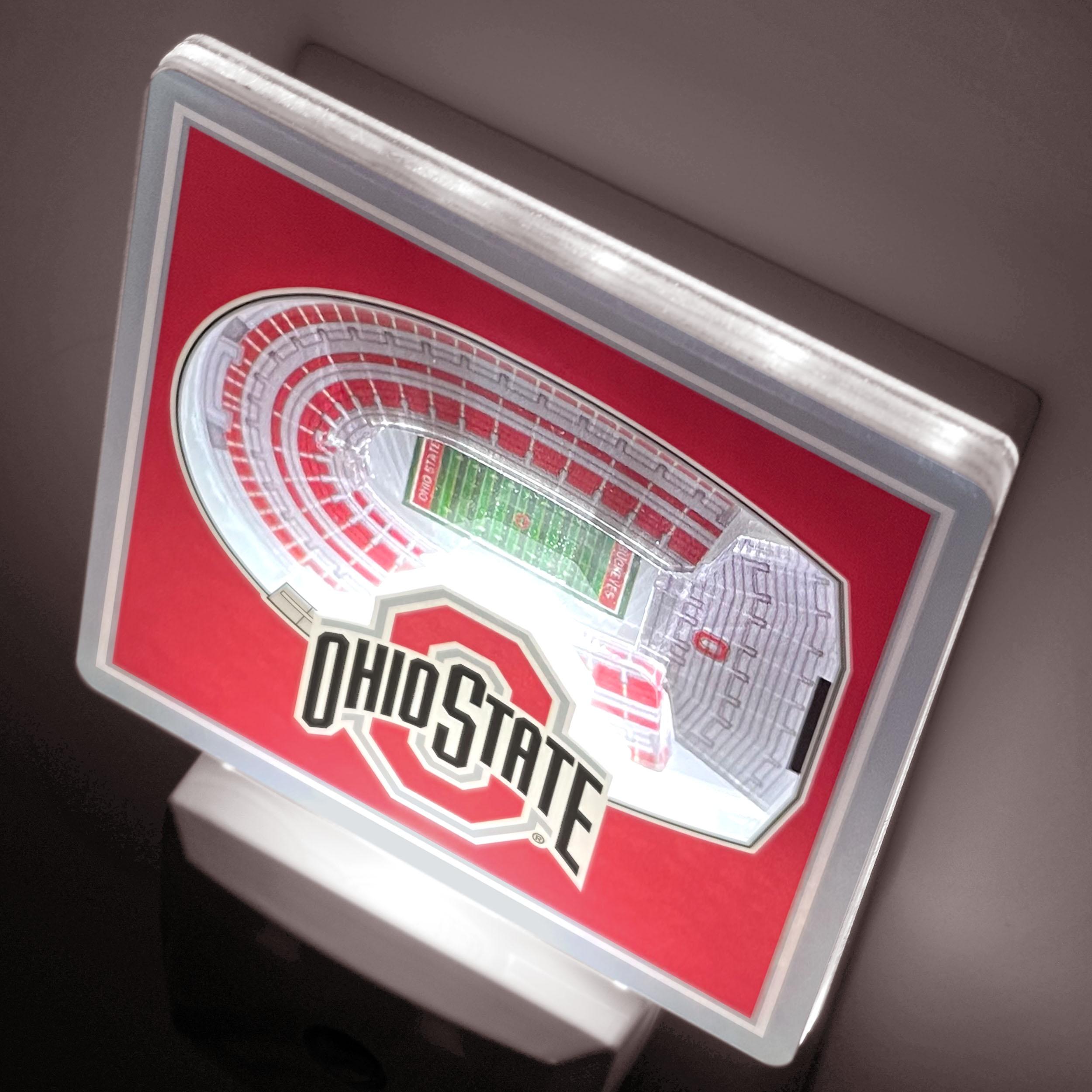 YouTheFan NCAA Ohio State Buckeyes StadiumView Nite Light