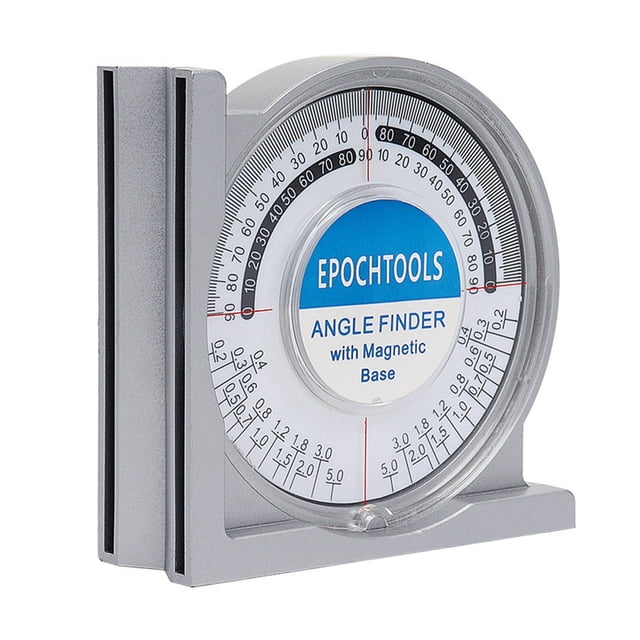 Règle d'Angle Outil de Construction Localisateur Magnétique Inclinomètre Instruments de Mesure Instrument de Niveau Outils à Main, Protracteur de Menuiserie
