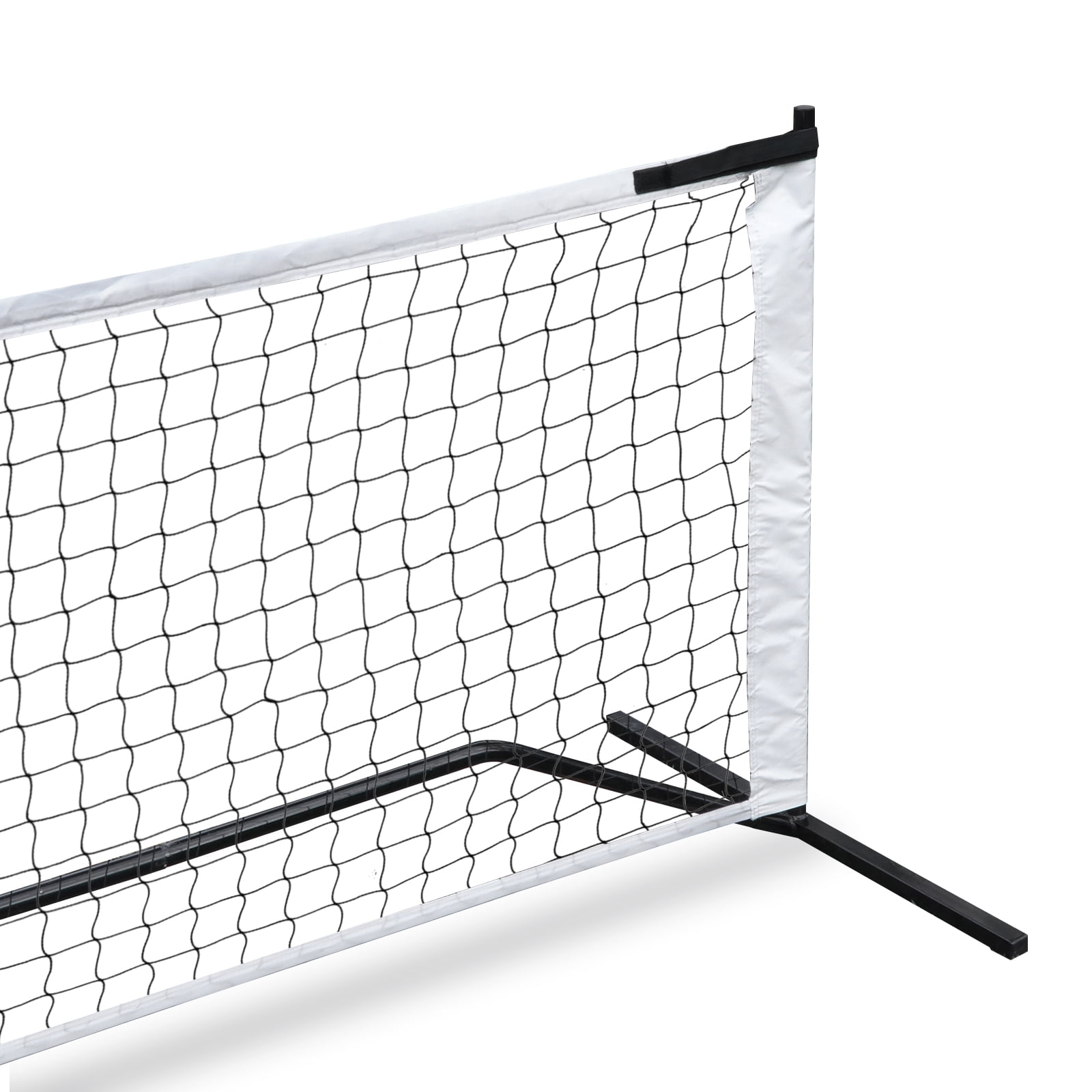 Details about   22FT Pickleball Tennis Net W/Stand & Net &Carry Bag Steel Poles for Beach Garden 