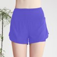 thumbnail image 5 of Lenpel Running Shorts for Women Lightweight High Waisted Quick Dry 2 in 1athletic Shorts Workout Gym Shorts, 5 of 7