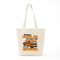 thumbnail image 6 of CafePress - Driving A School Bus Tote Bag - Unisex Canvas Tote Bag, Beige, 1-Piece, 6 of 7