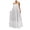 White, variant on Qiopertar Women's Long Loose Backless Dress Strap V-Neck Casual Summer Beach Vacation Big Swing Dress with Pockets, White 3XL