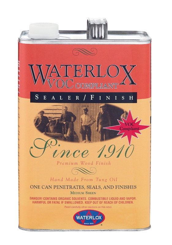 Waterlox Original Sealer Finish Gloss Clear 1 Gl Case of 4