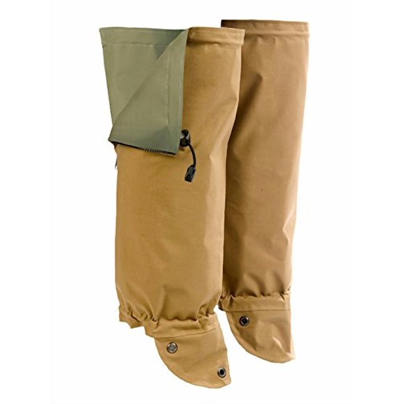 TurtleSkin Serpentarmor Guêtres Réversibles (Kaki/sauge, Régulier)