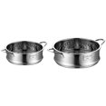 thumbnail image 1 of 2x 20cm/16cm Thickening Food Steam Rack Stainless Steel Steamer with Double Ear for Soup Pot Milk Pot Kitchen Tools, 1 of 10