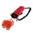 thumbnail image 3 of Dalazy Safety Throw Bags Rescue Kayaking Reflective Throw Line Rope Lightweight 31 Meters Non-reflective Rope Red Black Bag Red Black 21M, 3 of 6