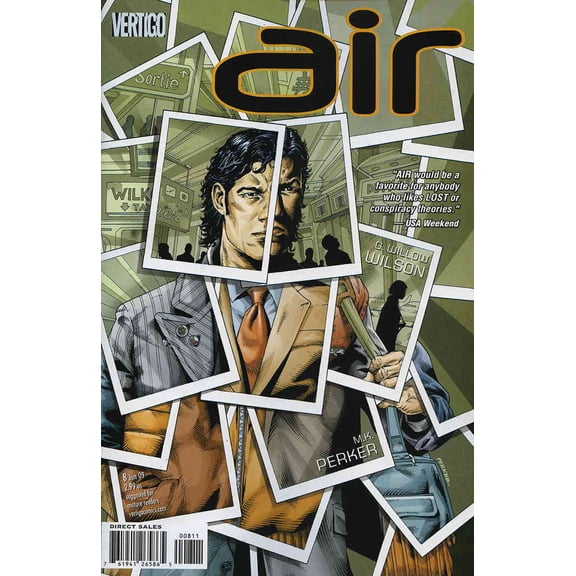 Air #8 VF ; DC/Vertigo Comic Book