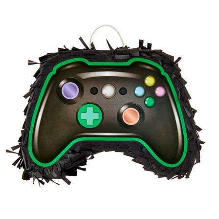 Mini Black Game Controller Party Pinata, 7.5" x 5.3", by Way To Celebrate