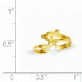 thumbnail image 2 of 14K Yellow Gold Dolphin Toe Ring, 2 of 2