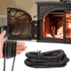 thumbnail image 2 of Stove Rope Fiberglass Fireplace Door Cord 2.5m Length Sealing Rope, 2 of 5