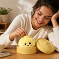 thumbnail image 4 of MInHoues Mystery Plush Dumpling Squishies, 5.9" Sensory Stress Relief Steamed Dumpling Stuffed Toys, Giant Dumpling Fidget Toys for Kids Adults Anxiety Relief Party Favor, 4 of 5