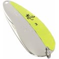 thumbnail image 1 of 3" Toronto Wobbler Spoon, Nickel, Chartreuse Tape, 1 of 1