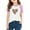 Pink, variant on Girls Raglan Sleeve T-Shirt - Soft Polyester Spandex Color Block Tee with Leopard Print Heart, Trendy Casual Daily Wear for 4-16 Years (Blue),Size 7 T