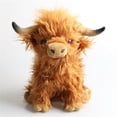 thumbnail image 4 of Highlands Cow Stuffed Animal Plush Soft Stuffed Plush Cow Toy For Kids, 4 of 5
