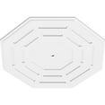thumbnail image 2 of 36"OD x 1"ID x 14 1/4"C x 1"P Westin Architectural Grade PVC Contemporary Ceiling Medallion, 2 of 11