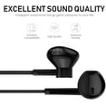 thumbnail image 4 of epacks Earphone Headphones, Premium Stereo Earbuds with Microphone, Volume Control, Tangle Free Corded Headphones with 3.5mm Port for PCs, Laptop, Tablet, Mobile Digital Devices, Audio Players 2-Pack, 4 of 6