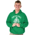 thumbnail image 4 of Funny Father Original Dad Bod Buddha Men's Big & Tall Graphic Hoodie Brisco Brands 4X, 4 of 4
