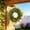 Yellow, variant on CCWADH Artificial Lavender Wreath - Soft Floral Decor for Front Door, Indoor Spaces, and Wedding Events - Perfect for Home Ornamentation and Elegant Displays