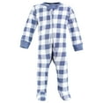 thumbnail image 4 of Touched by Nature Unisex Baby Organic Cotton Sleep and Play, Camping Animals, 0-3 Months, 4 of 5