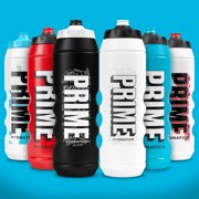 Prime Hydration, Squeeze Sports Water Bottle, Blue, 32 fl oz