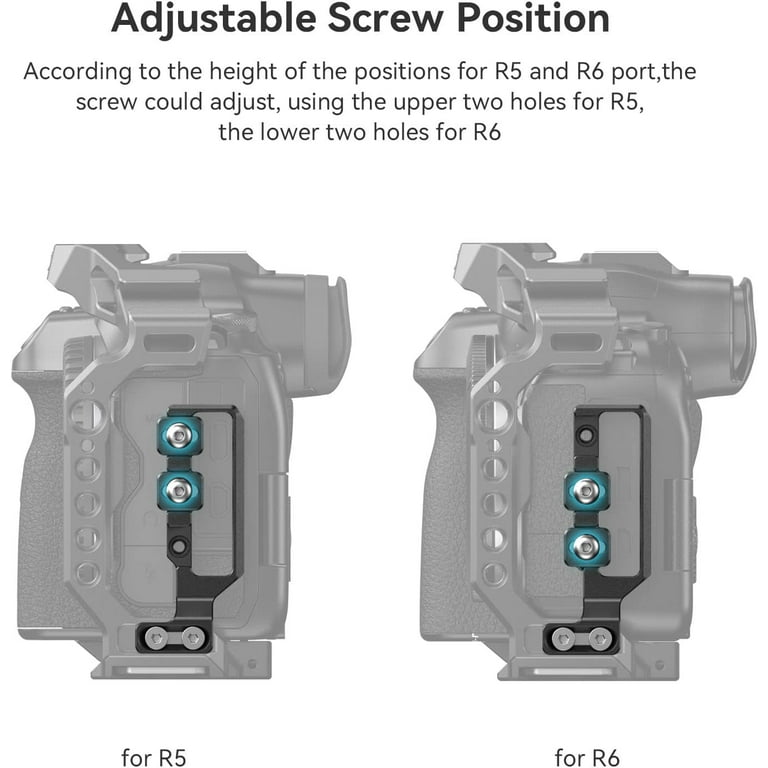SmallRig Cable Clamp for HDMI and USB-C for Canon R5 R6 R5 C