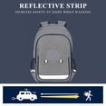 thumbnail image 5 of FORMRS Unisex School Backpack 17" Student Travel Bag with Laptop Compartment, Sunshine, 5 of 7