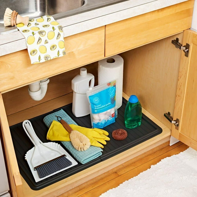 Madesmart Expandable Under-Sink Drip Tray - Granite