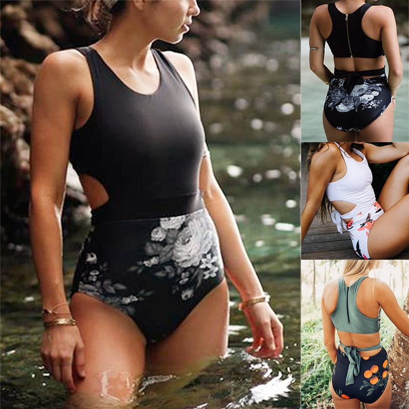 tank top one piece swimsuit