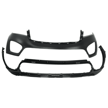 DCP Front Bumper Cover Kit for 2016-2018 Kia Sorento KI1014101 KI1015105 CAPA