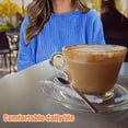 thumbnail image 5 of Top casual de la camisa del suéter del jersey del desgaste del invierno del punto de canalé de la manga larga del suéter de la moda de las mujeres, 5 of 5
