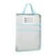thumbnail image 2 of Bolsa de Almacenamiento de Documentos Transparente Gruesa A3 | Organizador de Papel de Arte y Exámenes | Bolsa Portátil con Asas | Material de Gasa Duradero | Apertura Plana de 180° | Para, 2 of 5